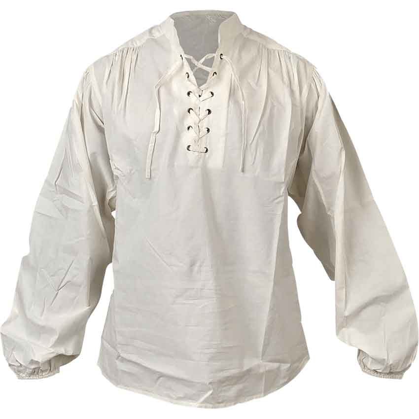 Period Cotton Shirt - 100156 - Medieval Collectibles