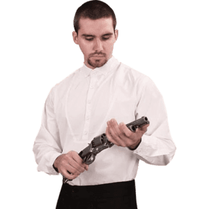 White Cotton Empire Shirt
