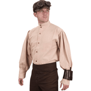 Steampunk Cotton Engineer Shirt