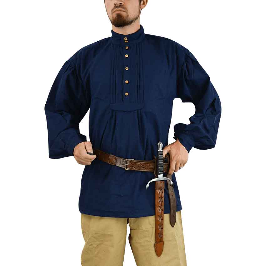 Buttoned Swordsman Shirt - AH-PA2019 - Medieval Collectibles