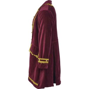 Magnificent Pirates Captain Easton Velvet Coat