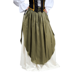 Medieval Skirt With Apron