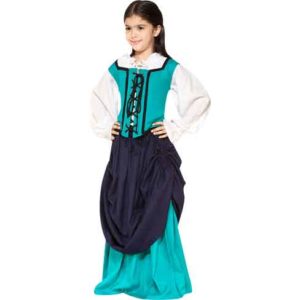Girls Double-Layered Skirt