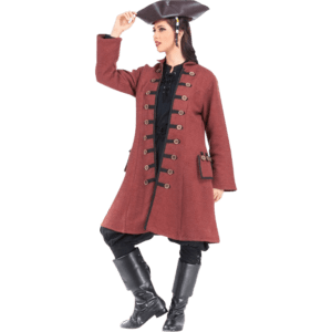 Captain Jacquotte Delahaye Pirate Coat
