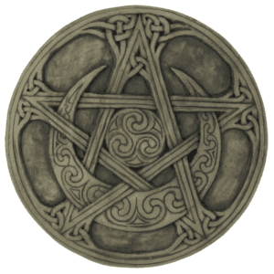 Moon Pentacle Plaque