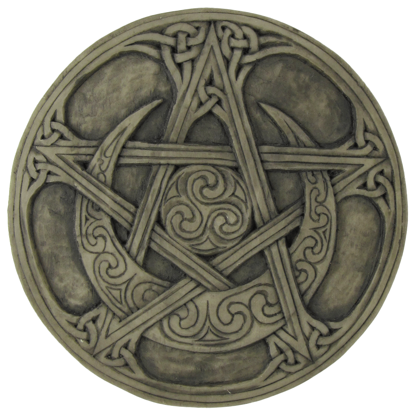 Moon Pentacle Plaque