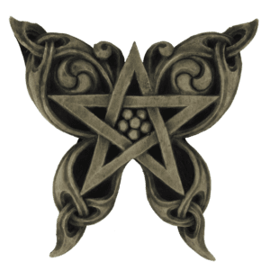 Butterfly Pentacle Plaque