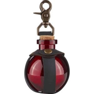 Small Round Glass Bottle