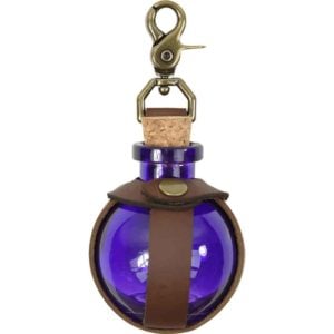 Small Round Glass Bottle