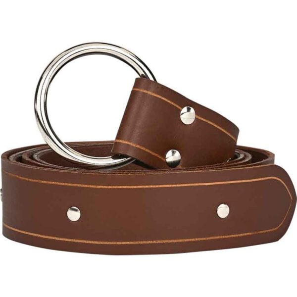 Simple Studded Ring Belt