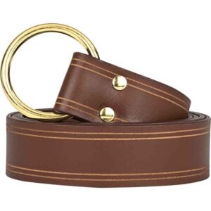 Double Lined Medieval Ring Belt