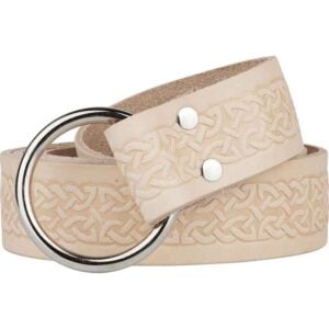 Embossed Celtic Ring Belt