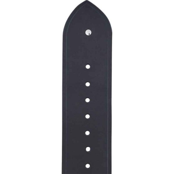 Simple Studded Wide Buckle Belt