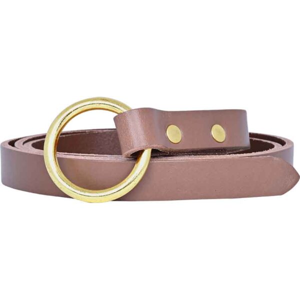 Childs Thin Ring Belt