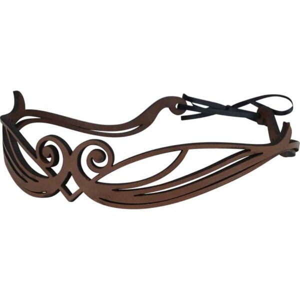 Elven Princess Leather Headband