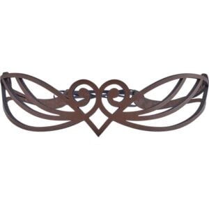 Elven Swirl Leather Headband