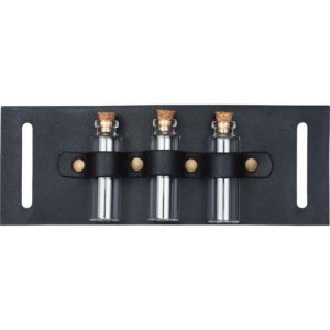 Steampunk Utility Belt Add-On – Triple Vial Slide