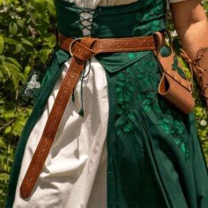 Woodland Embossed Ring Belt