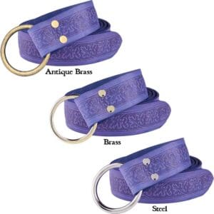 Woodland Embossed Ring Belt