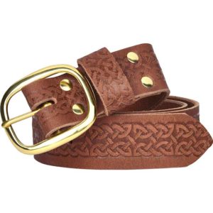 Celtic Embossed Buckle Belt - DK2045 - Medieval Collectibles