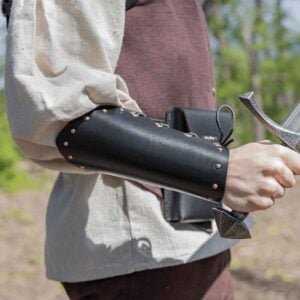 Studded Leather Arm Bracers