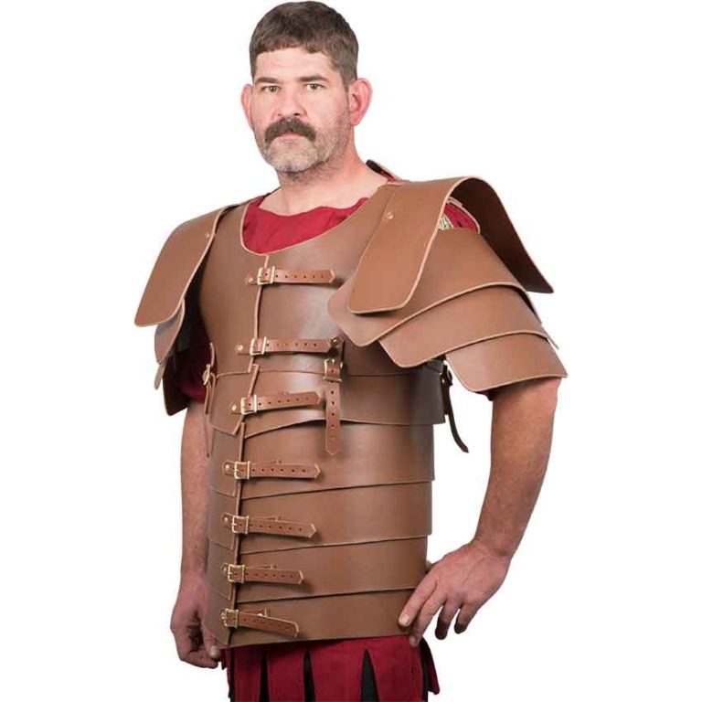 Leather Lorica Segmentata – 7/8 oz.