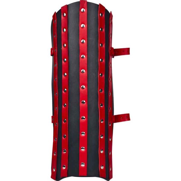 Banded Leather Greaves – 7/8 oz.