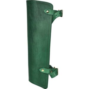 Simple Leather Greaves