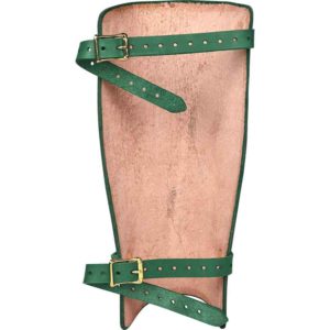 Simple Leather Greaves