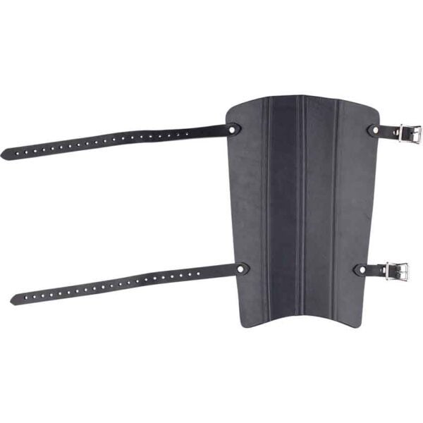 Gothic Leather Greaves