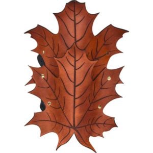 Elven Leaf Leather Greaves