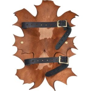 Elven Leaf Leather Greaves
