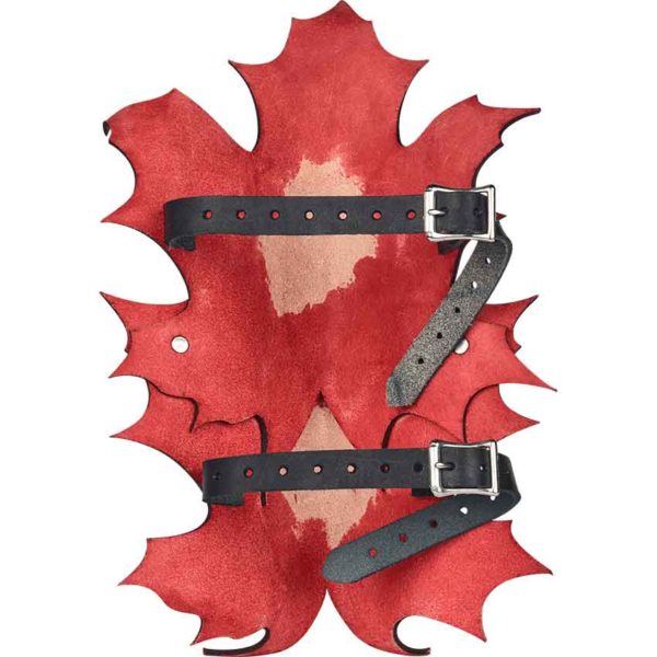 Elven Leaf Leather Greaves