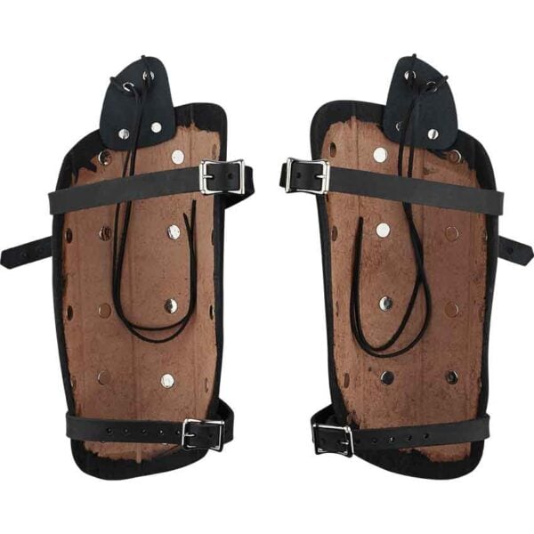 Solomon Leather Thigh Armour