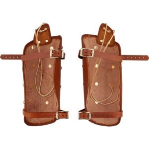 Solomon Leather Thigh Armour