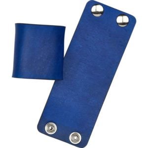 Plain Leather Wrist Cuffs