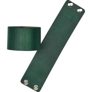 Plain Leather Wrist Cuffs