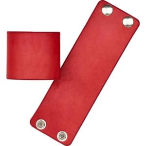 Plain Leather Wrist Cuffs