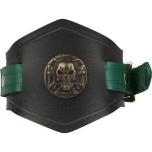 Pirates Leather Wrist Cuffs