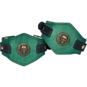 Pirates Leather Wrist Cuffs