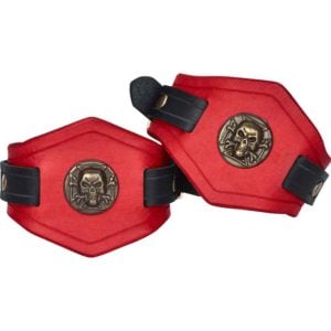 Pirates Leather Wrist Cuffs