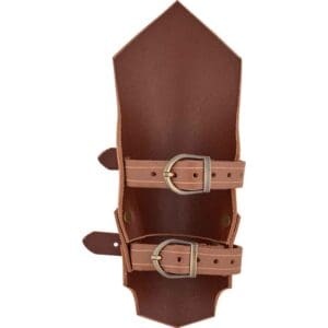 Dueling Dragons Leather Bracers