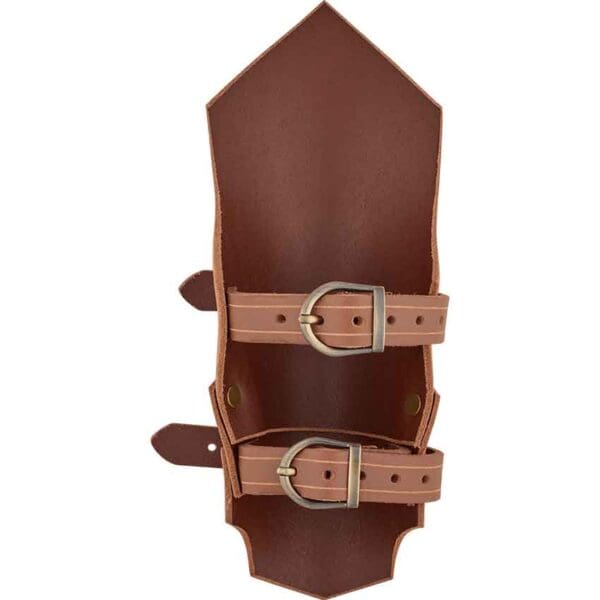 Dueling Dragons Leather Bracers