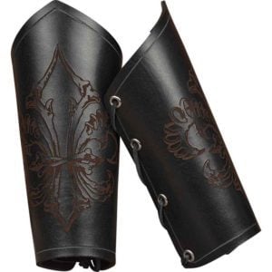 Pirate’s Fleur de Lis Arm Bracers
