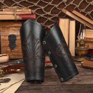 Pirate's Fleur de Lis Arm Bracers
