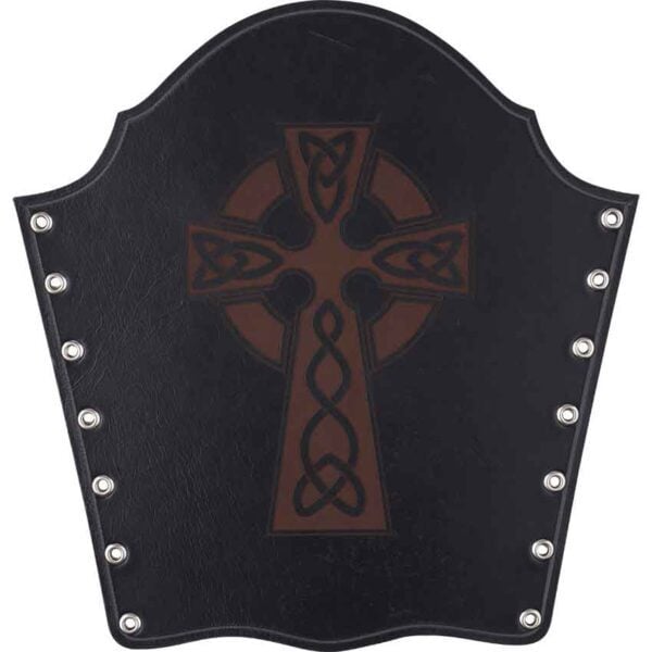 Engraved Celtic Cross Bracers