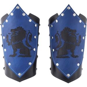 Majestic Lion Shield Bracers