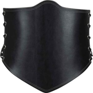 Side Lacing Leather Waist Cincher