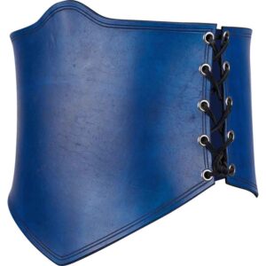 Side Lacing Leather Waist Cincher