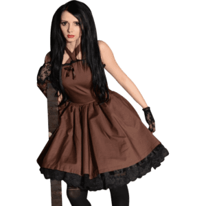 Steampunk Brown Lolita Dress